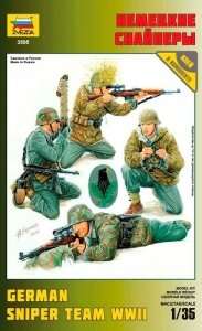 Zvezda 3595 German sniper team