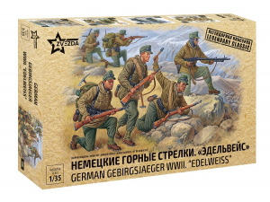 Zvezda 3599 German Gebirgsjaeger Edelweiss WWII 1/35 