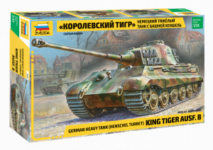 Zvezda 3601 KingTiger Ausf. B Henschel Turret 