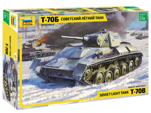 Zvezda 3631 Czołg T-70B model 1/35