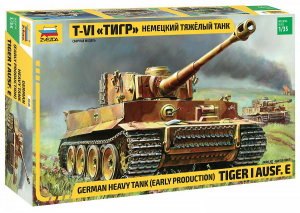 Zvezda 3646 czołg Tiger I Ausf. E model 1/35