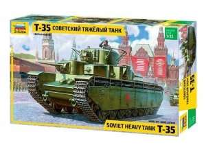 Zvezda 3667 T-35 Soviet Heavy Tank 1/35