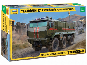 Russian Armored Vehicle Typhoon-K model Zvezda 3701 in 1-35 