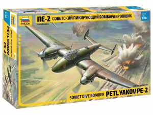 Zvezda 4809 Petlyakov Pe-2 Soviet Dive Bomber 1/48