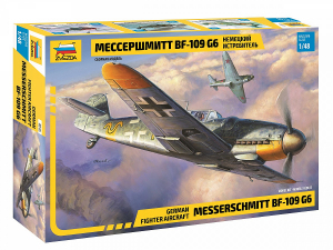 Zvezda 4816 Myśliwiec Messerschmitt Bf109G-6 1/48