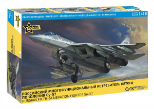 Zvezda 4824 Rosyjski myśliwiec SU-57 1/48