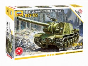 Zvezda 5054 ISU-122 Soviet Tank Destroyer 1/72