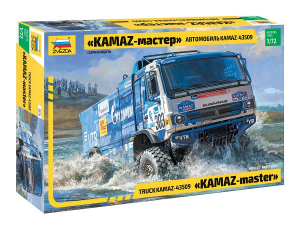 Zvezda 5076 KAMAZ-43509 Rally Truck 1/72