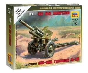 Zvezda 6122 Soviet 122 mm Howitzer 
