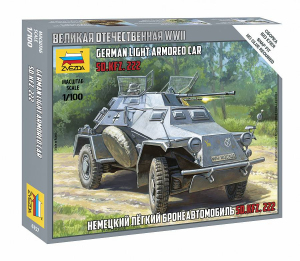 Zvezda 6157 Sd.Kfz.222 Armored Car