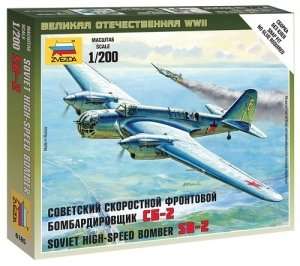 Zvezda 6185 Soviet Bomber SB-2