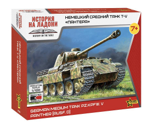 Zvezda 6196 Pz.Kpfw.V Panther Ausf. D German Medium Tank 1/100