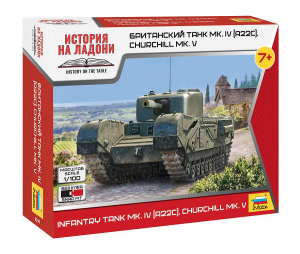 Zvezda 6294 Churchill Mk. V 1/100