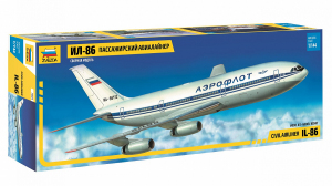 Zvezda 7001 Samolot pasażerski Ilyushin IL-86 1/144