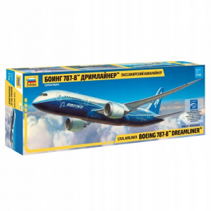 Zvezda 7008 Boeing 787-8 Dreamliner samolot pasażerski 1/144