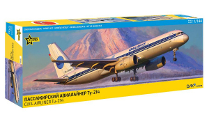Zvezda 7049 Tupolev Tu-214 Civil Airliner 1/144
