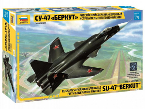 Zvezda 7215 Su-47 'Berkut' Russian Fifth Generation Fighter 1/72