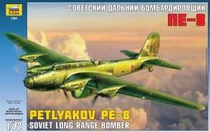 Zvezda 7264 Petlyakov Pe-8 Soviet Bomber