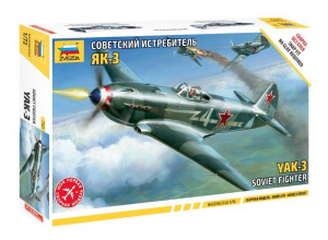 Zvezda 7301 Yakovlev Yak-3 Soviet Fighter 1/72