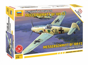 Zvezda 7302 Messerschmitt Bf 109F-2 do składania