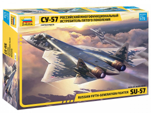 Zvezda 7319 Russian Su-57 5th Generation Fighter 1/72