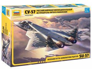 Zvezda 7319 Russian Su-57 5th Generation Fighter 1/72 