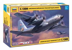 American Heavy Transport Plane C-130H model Zvezda 7321