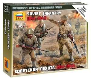 Zvezda 6103 Soviet infantry 1941-1943