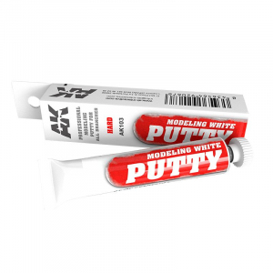 AK Interactive 103 Modeling White Putty 20ml