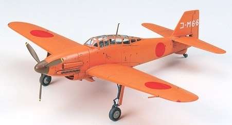 Japoński samolot wojskowy Aichi M6A1-K Nanzan, plastikowy model do sklejania Tamiya 60738 w skali 1:72-image_Tamiya_60738_1