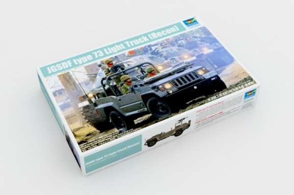 Wojskowy pojazd Jeep typ 73 - zwiad, plastikowy model do sklejania Trumpeter 05519 w skali 1:35-image_Trumpeter_05519_1