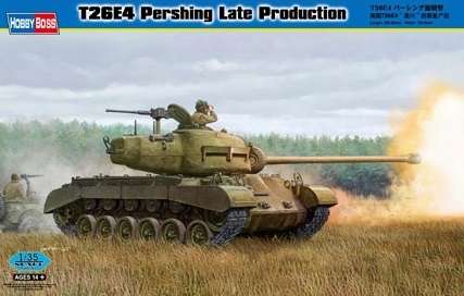 Amerykański czołg T26E4 Pershing, plastikowy model do sklejania Hobby Boss 82428  w skali 1:35-image_Hobby Boss_82428_1