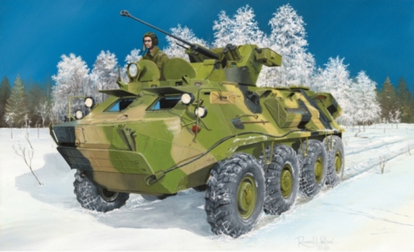 Trumpeter 01545 Pojazd BTR-60PB Upgraded skala 1-35