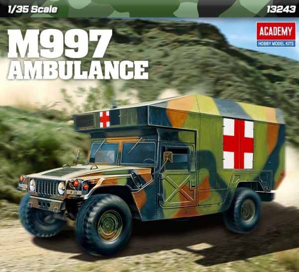 Academy 13243 M997 Humvee Ambulance 1/35