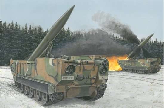 Taktyczna, samobieżna wyrzutnia rakiet balistycznych M652 , plastikowy model do sklejania Dragon 3576 w skali 1:35-image_Dragon_3576_1