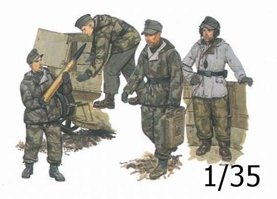 Niemieccy żołnierze, plastikowe figurki do sklejania Dragon 6016 w skali 1/35.-image_Dragon_6016_1