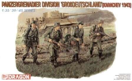 Niemieccy żołnierze - panzergrenadierzy Dywizja 