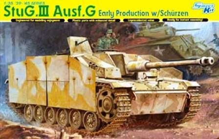 Niemieckie działo pancerne StuG.III Ausf.G, plastikowy model do sklejania Dragon 6365 w skali 1:35.-image_Dragon_6365_1