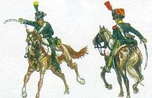 Zestaw figurek francuskiej lekkiej kawalerii do sklejania - Italeri 6080-image_Italeri_6080_1