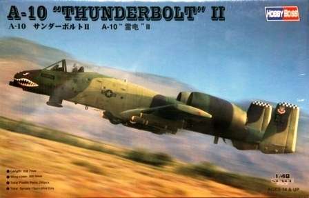 Samolot wielozadaniowy A-10A Thunderbolt II do sklejania, model Hobby Boss 80323 -image_1-image_Hobby Boss_80323_1