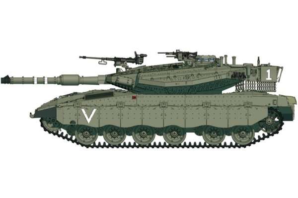 Izraelski czołg Merkawa Mk.IIID (LIC), plastikowy model do sklejania Hobby Boss 82917 w skali 1:72-image_Hobby Boss_82917_1