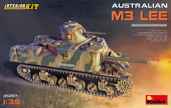 Model czołgu M3 Lee w skali 1/35 do sklejania-image_MiniArt_35287_1