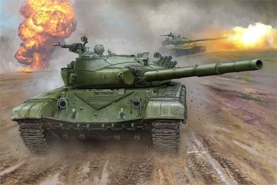 Rosyjski czołg T-72B MBT , plastikowy model do sklejania Trumpeter 00924 w skali 1:16-image_Trumpeter_00924_1