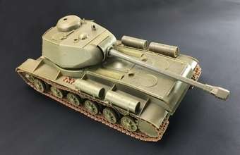 Model Russian Heavy Tank KV-122 - plastikowy model redukcyjny do sklejania, model_Bronco_cb35122_image_3-image_Bronco Models_CB35122_1