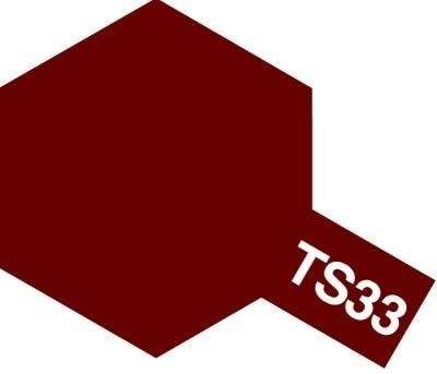 Farba modelarska w sprayu TS-33 Dull Red o pojemności 100ml, Tamiya 85033.-image_Tamiya_85033	_1