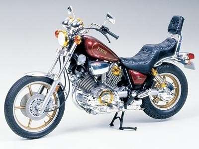 Japoński motocykl Yamaha XV1000 Virago, plastikowy model do sklejania Tamiya 14044 w skali 1:12-image_Tamiya_14044_1