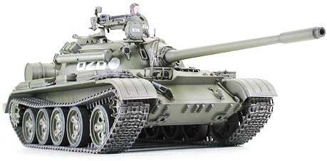Plastikowy model czołgu T55A do sklejania w skali 1:35, model Tamiya 35257-image_Tamiya_35257_1