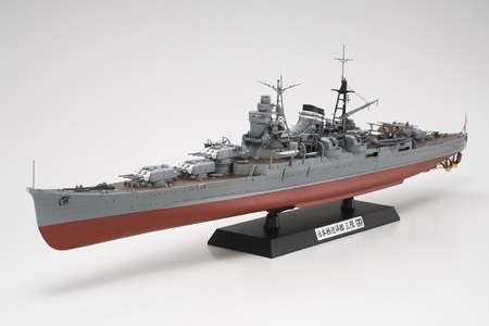 Japoński lekki krążownik Mikuma, plastikowy model do sklejania Tamiya 78022 w skali 1:350-image_Tamiya_78022_1