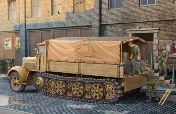 Trumpeter 01507 German Sd.Kfz.7 KM m 11 Mittlere Zugkraftwagen 8t (Late Version) 1/35