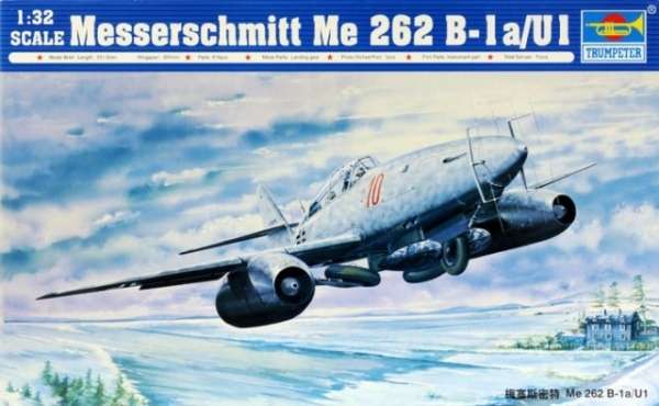 Opakowania model Messerschmitt Me262 - Trumpeter 02237.-image_Trumpeter_02237_1